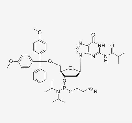 Custom 2'-Deoxy-5'-O-DMT-N2-Isobutyrylguanosine 3'-CE Nucleoside Phosphoramidite CAS 93183-15-4