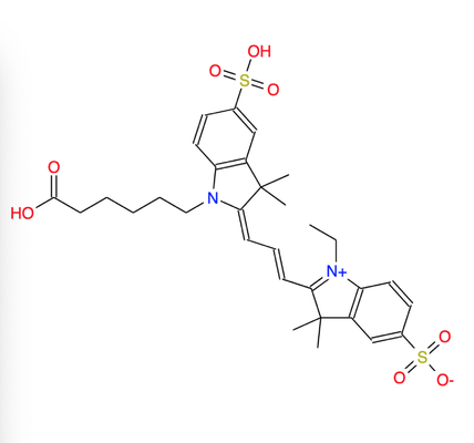 Sulfo Cy3 Fluorescent Dye Stain Cyanine Labeling Acid CAS 146368-13-0 1g 5g 10g