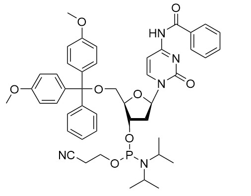 dC(Bz)-CE-Nucleoside Phosphoramidite DNA Synthesis CAS 102212-98-6