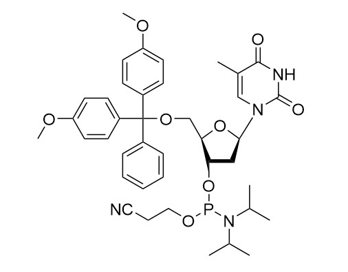 DMT-DT-CE-Nucleoside Phosphoramidite 5'-DMT-DT Phosphoramidite CAS 98796-51-1