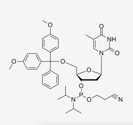 DMT-DT 5'-O-DMT-Thymidine CAS 98796-51-1 C40H49N4O8P