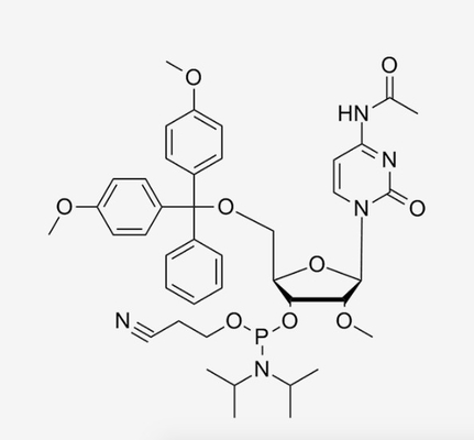 Methanol Soluble Nucleoside Phosphoramidite N4-Ac-5'-O-DMT-2'-O-Me-C-CE CAS 199593-09-4